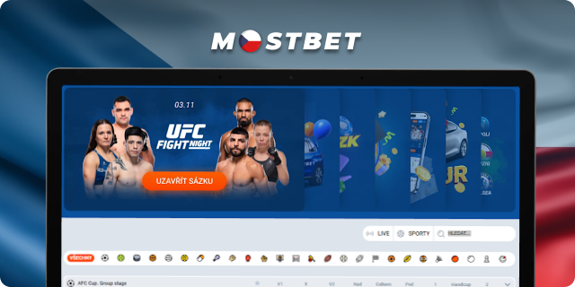 Sázejte na sport na Mostbet