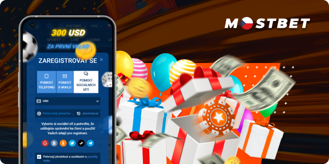 Registrace a přihlášení Mostbet Česko